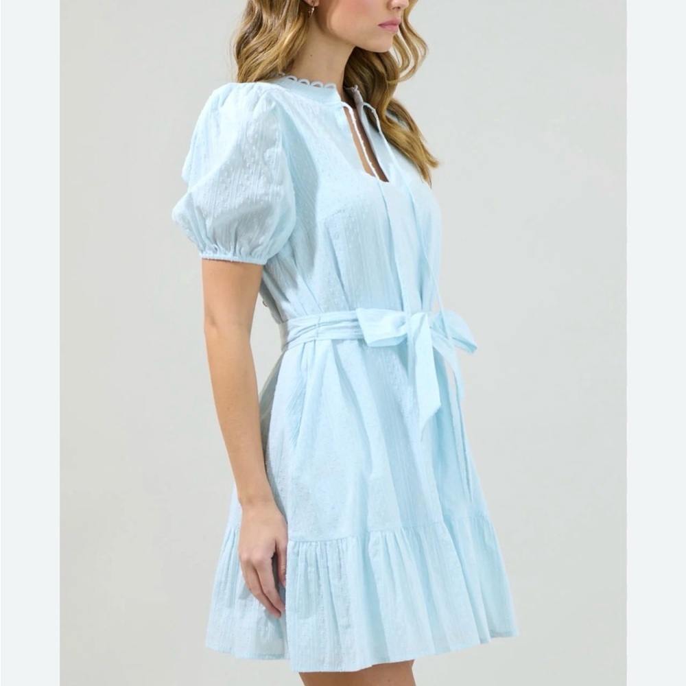 Sugarlips Light Blue Mini Dress NWT size Small
